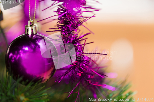 Image of Decorated christmas tree