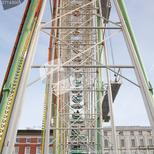 Image of Old ferris wheel