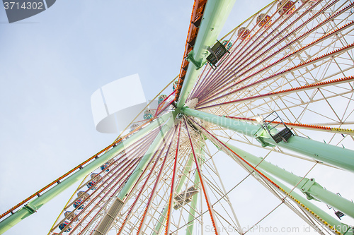 Image of Old ferris wheel