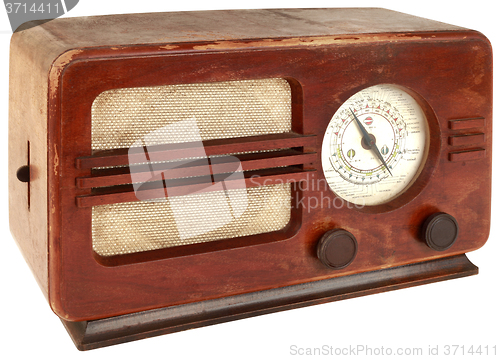 Image of Old Radio Cutout