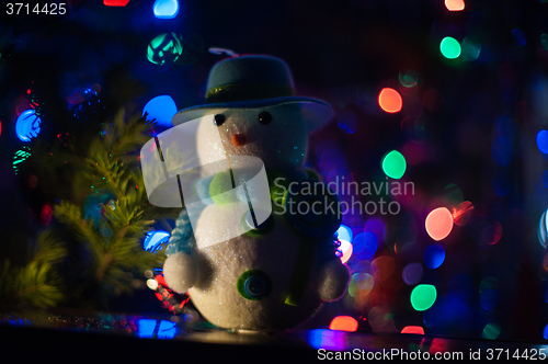 Image of New year bokeh background