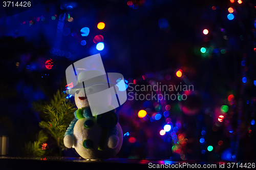 Image of New year bokeh background