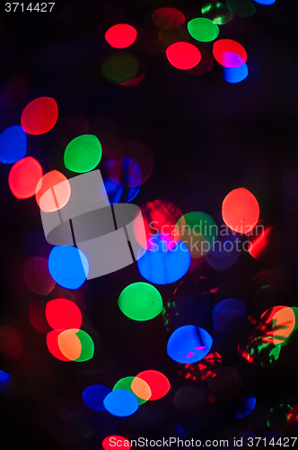 Image of New year bokeh background