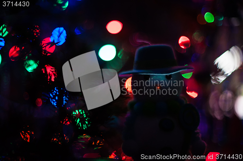 Image of New year bokeh background