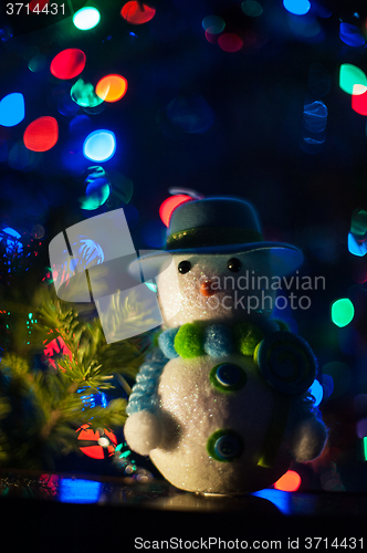 Image of New year bokeh background