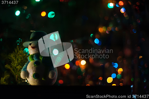 Image of New year bokeh background