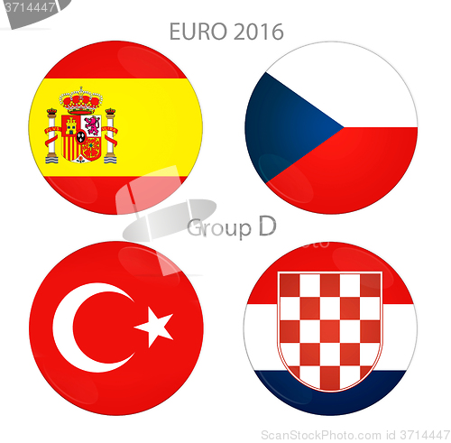 Image of Euro cup group D