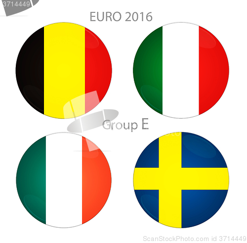 Image of Euro cup group E