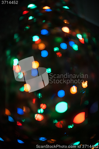 Image of New year bokeh background