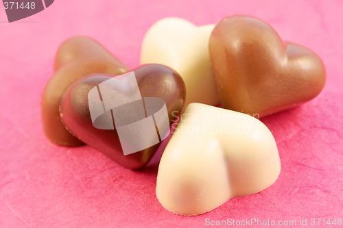 Image of Hearts of chocolate