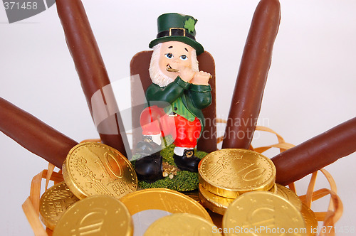 Image of chocolate treasure,euro