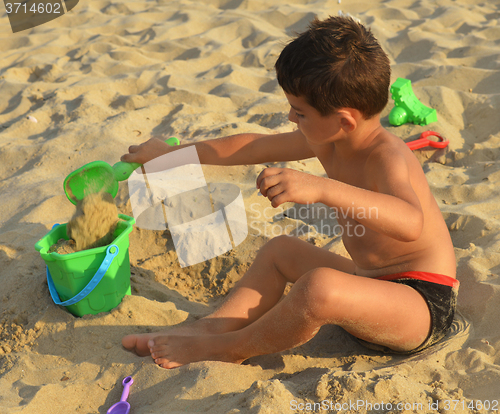 Image of Kid on the beach