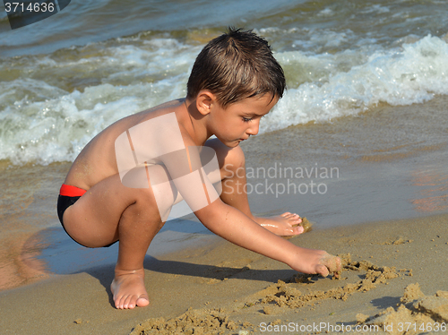 Image of Drawing in the sand