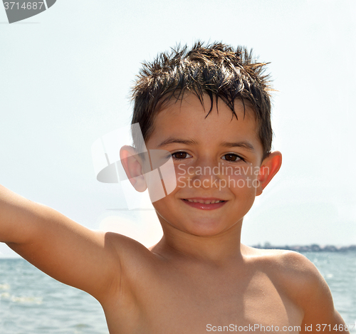 Image of Child at the beach