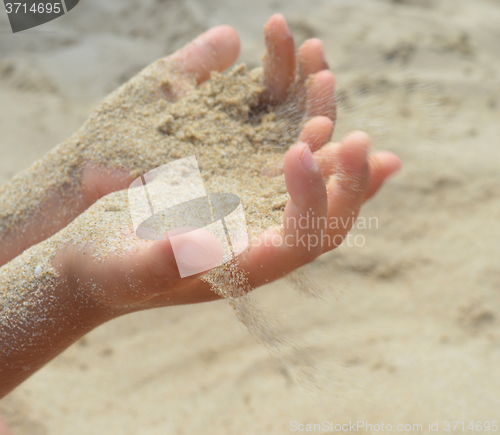 Image of Flowing sand