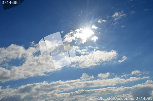 Image of Blue sky