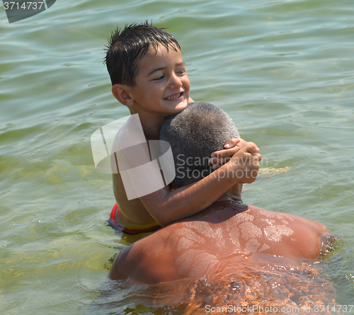 Image of Father and son