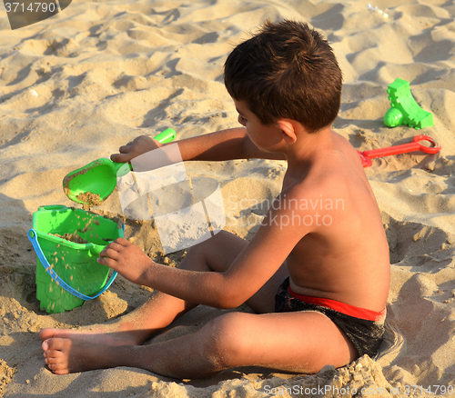 Image of Kid on the beach