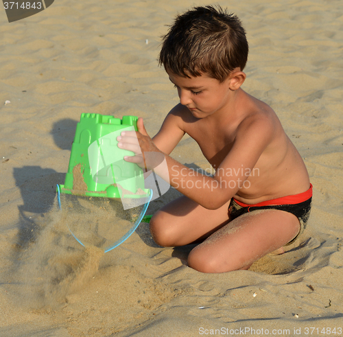 Image of Kid on the beach