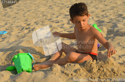 Image of Kid on the beach