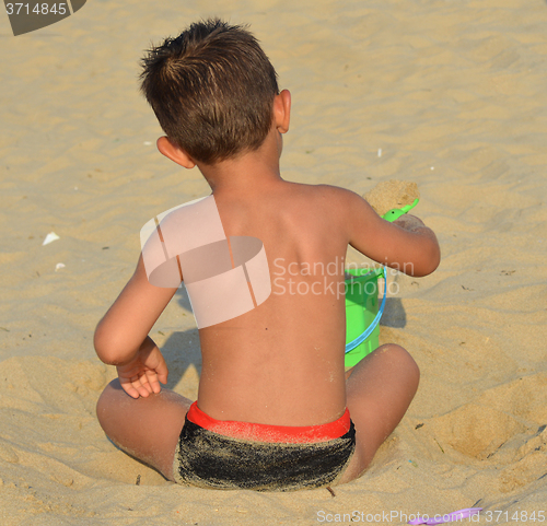 Image of Kid on the beach