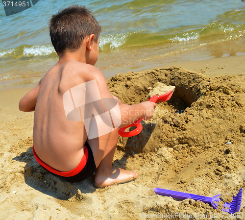 Image of Kid on the beach