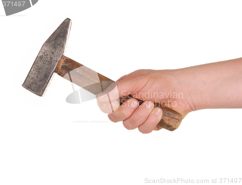 Image of Hand with Hammer