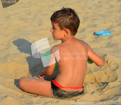 Image of Kid on the beach