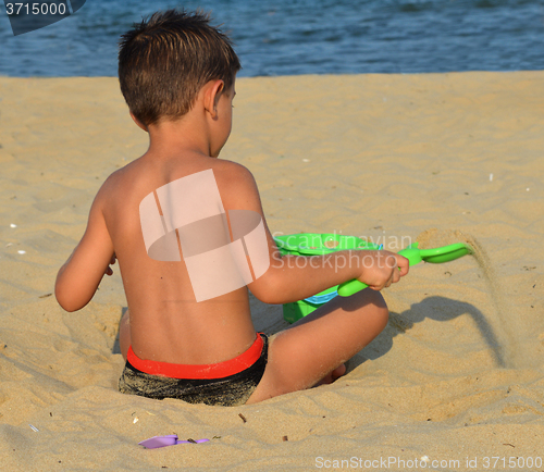 Image of Kid on the beach