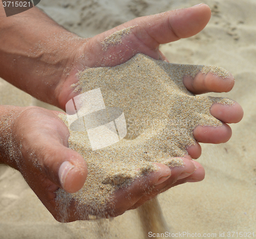 Image of Flowing sand