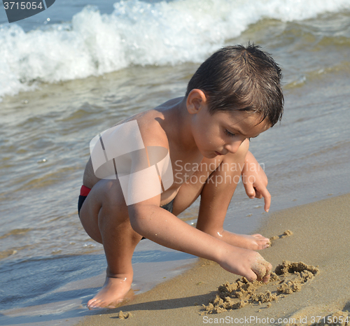 Image of Drawing in the sand
