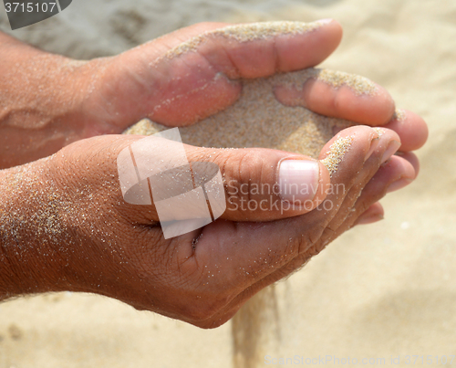 Image of Flowing sand