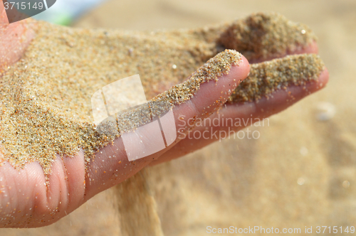 Image of Flowing sand