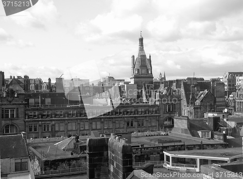 Image of Black and white Glasgow picture