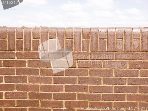 Image of Retro looking Red bricks