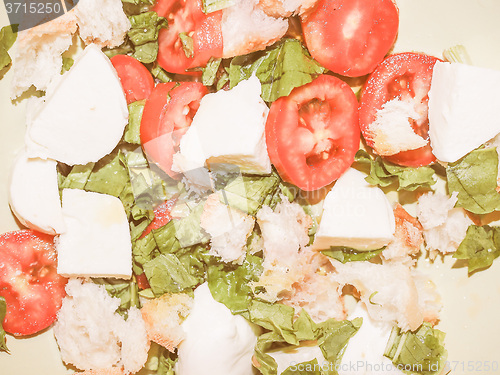 Image of Retro looking Tomato salad