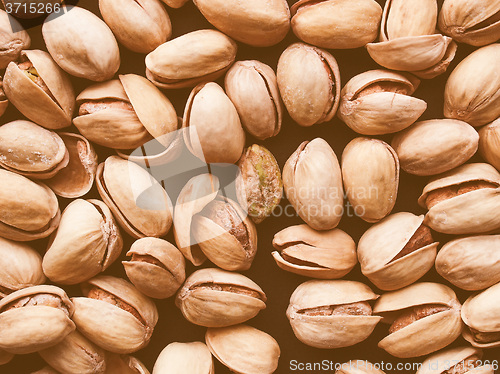 Image of Retro looking Pistachios picture