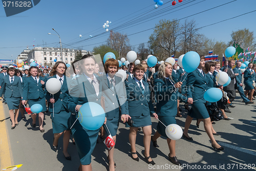 Image of Staff of tax inspection goes on parade