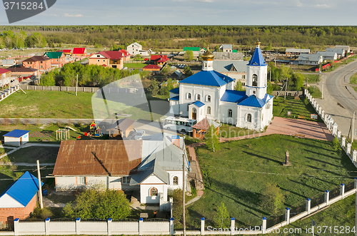 Image of Saint Ilyinsky temple. Bogandinskoe. Russia