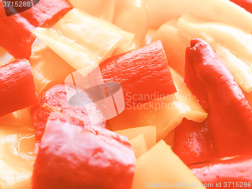 Image of Retro looking Peppers