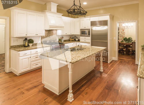 Image of Beautiful Custom Kitchen Interior