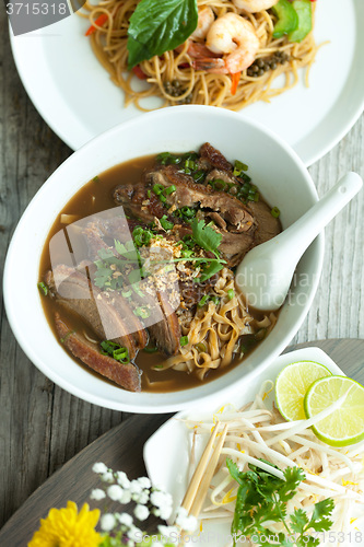 Image of Thai Style Soup with Duck