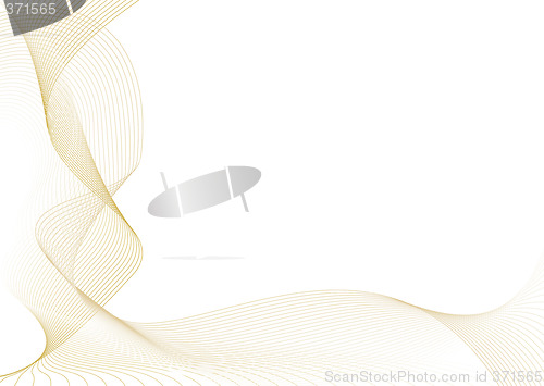 Image of golden wave n