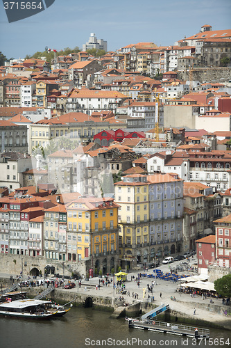 Image of EUROPE PORTUGAL PORTO RIBEIRA OLD TOWN DOURO RIVER