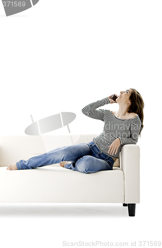 Image of Happy phone call