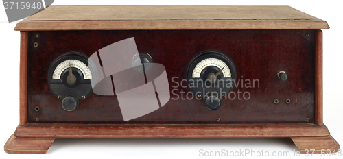 Image of Wooden Radio Cutout