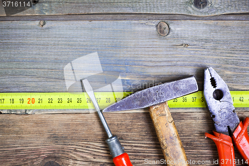 Image of vintage locksmith tools