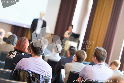 Image of Audience in the lecture hall.