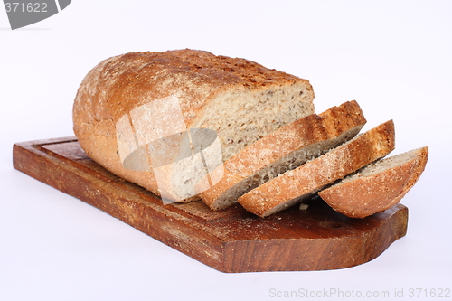 Image of Bread on cutting board