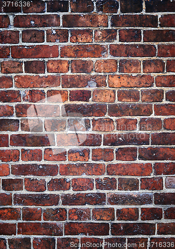 Image of Brick wall background. Free space for your ideas